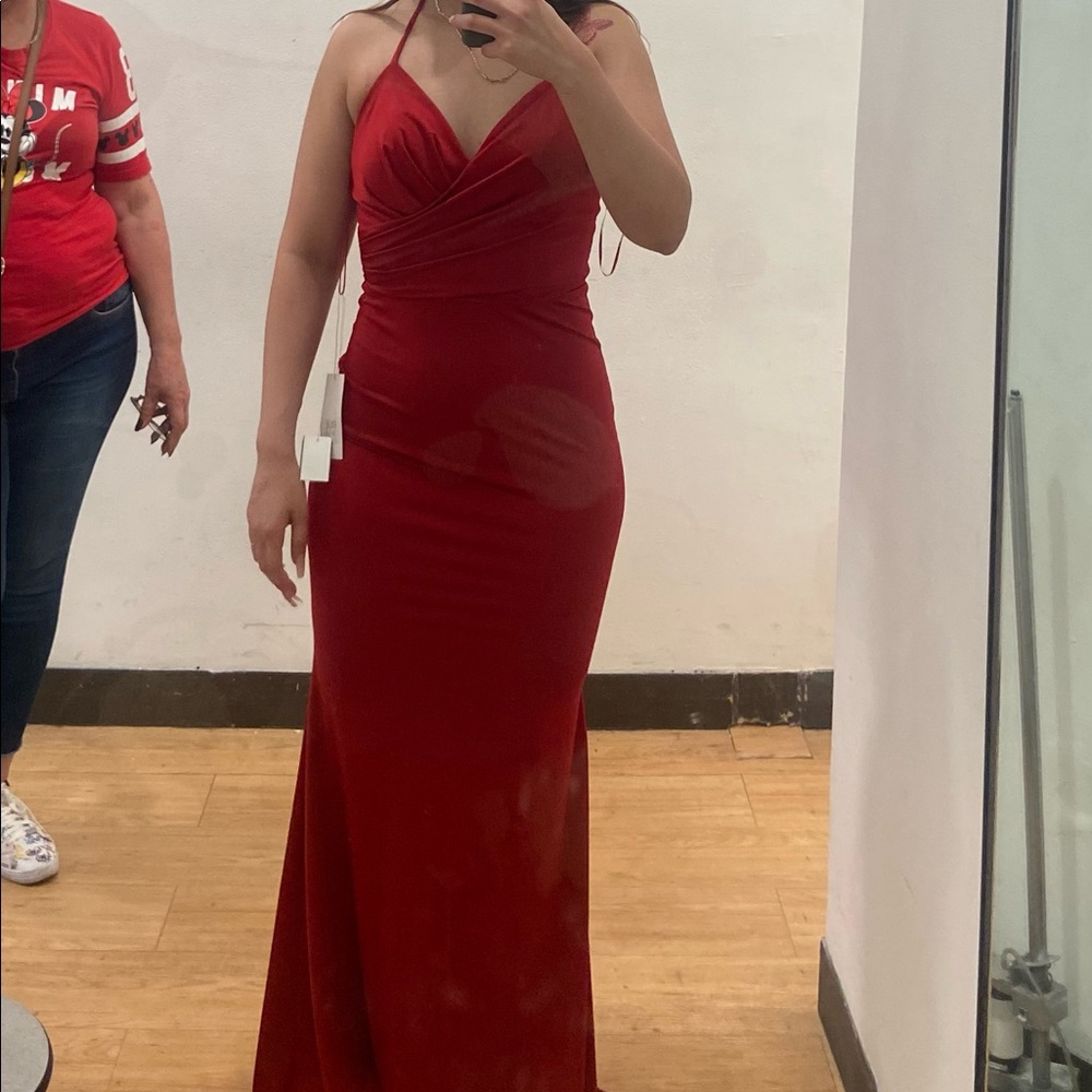 New red long dress, size 4❗️LAST OFFER❗️